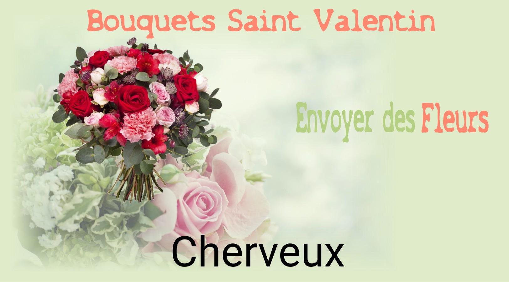 Roses de Saint-Valentin livrées à Cherveux